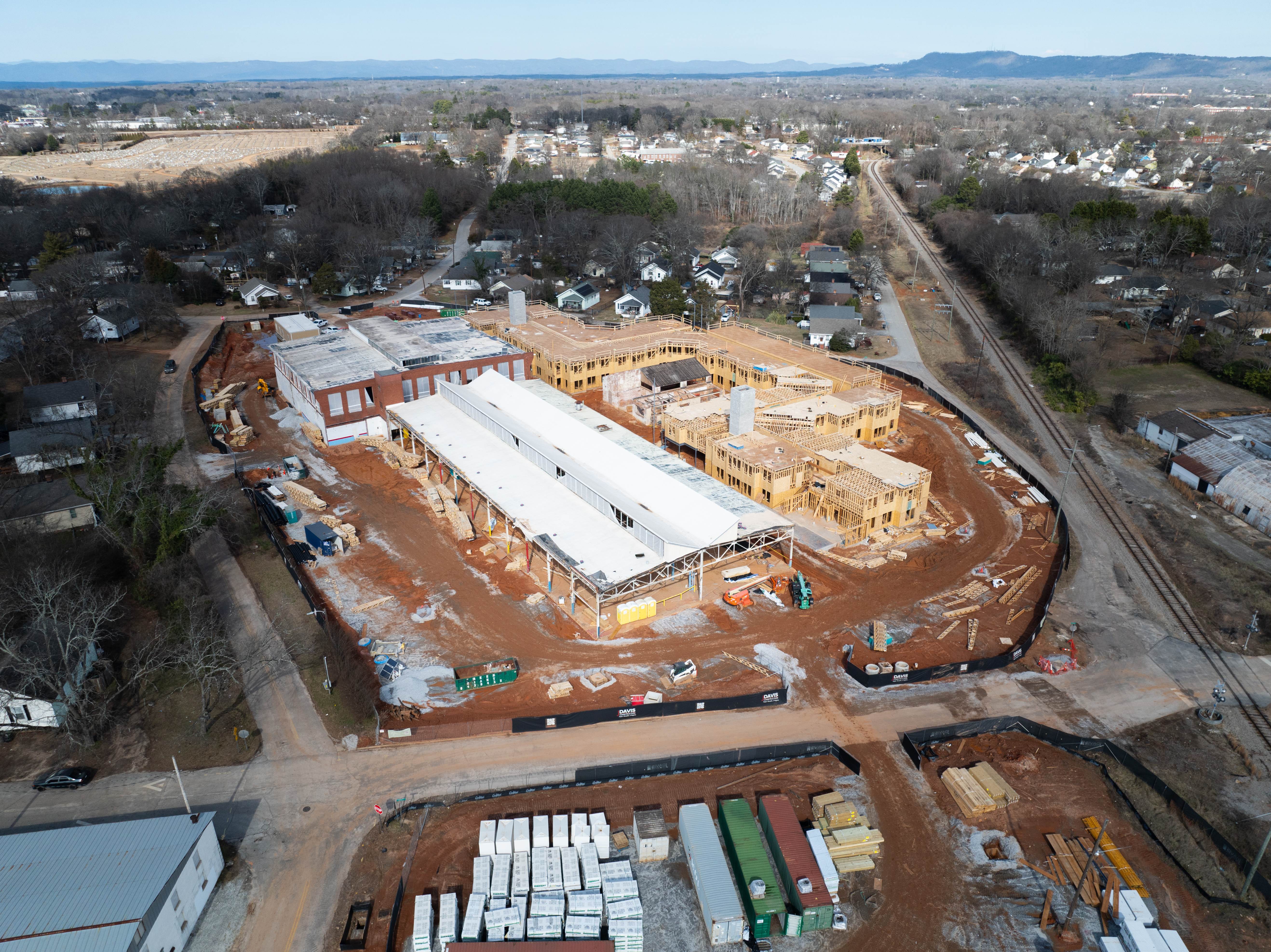 Gordon Street Lofts construction